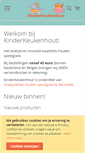 Mobile Screenshot of kinderkeukenhout.nl